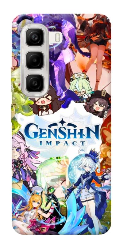 Чохол itsPrint Genshin impact для Infinix Hot 50 4G, ігри, купити оптом з доставкою