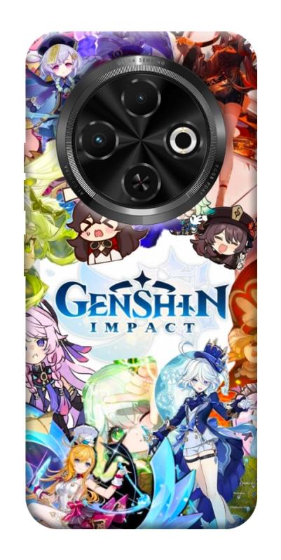 Чохол itsPrint Genshin impact для TECNO Spark 30C, ігри, купити оптом з доставкою