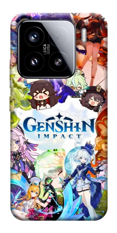 Чехол itsPrint Genshin impact для Xiaomi 15, игры, купить оптом с доставкой