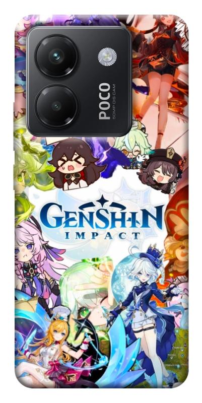 Чохол itsPrint Genshin impact для Xiaomi Poco M7 Pro 5G, ігри, купити оптом з доставкою