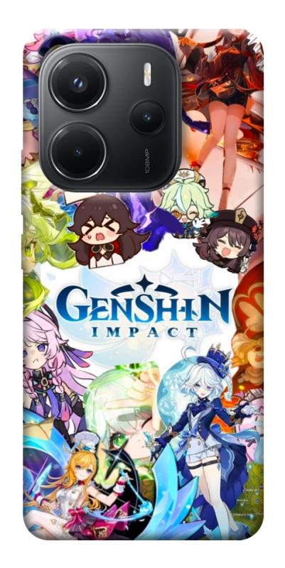 Чехол itsPrint Genshin impact для Xiaomi Redmi Note 14 4G (Int. version), игры, купить оптом с доставкой