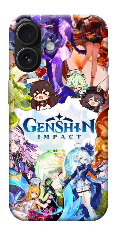 Чохол itsPrint Genshin impact для Apple iPhone 17 (6.3"), ігри, купити оптом з доставкою