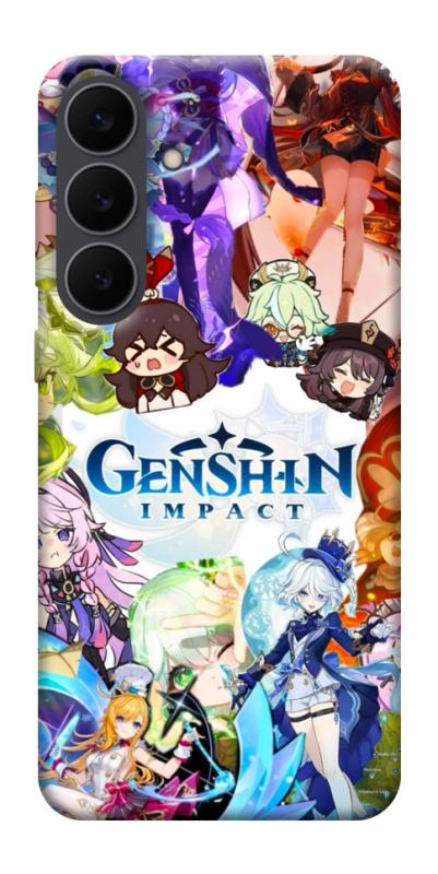 Чохол itsPrint Genshin impact для Samsung Galaxy S25 FE, ігри, купити оптом з доставкою