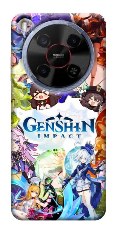 Чохол itsPrint Genshin impact для ZTE Nubia V70 Max, ігри, купити оптом з доставкою