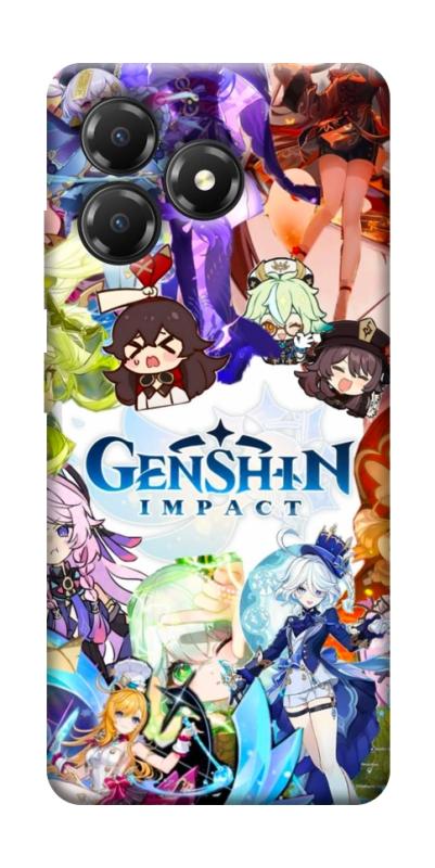 Чохол itsPrint Genshin impact для ZTE Blade A36, ігри, купити оптом з доставкою