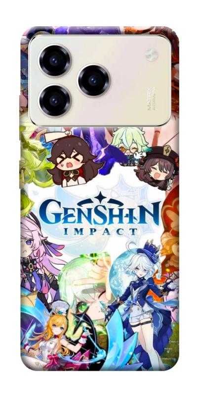 Чохол itsPrint Genshin impact для ZTE Blade A76, ігри, купити оптом з доставкою