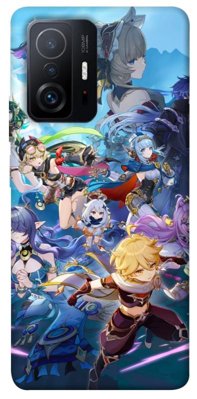 Чехол itsPrint Genshin nod krai для Xiaomi 11T / 11T Pro, игры, купить оптом с доставкой