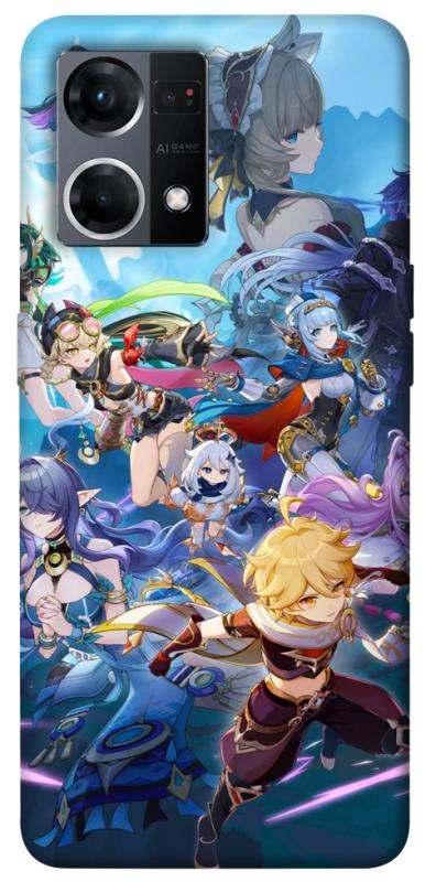 Чохол itsPrint Genshin nod krai для Oppo Reno 7 4G, ігри, купити оптом з доставкою