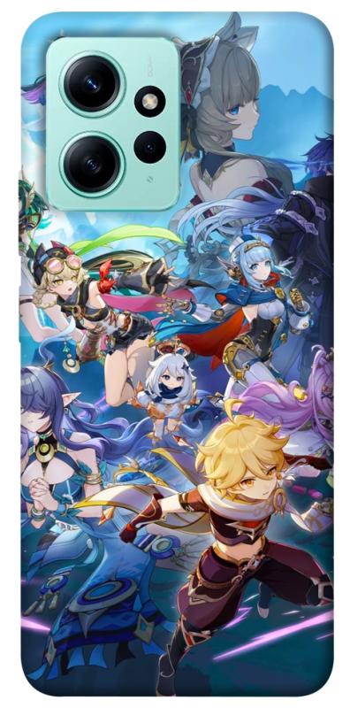 Чехол itsPrint Genshin nod krai для Xiaomi Redmi Note 12 4G, игры, купить оптом с доставкой