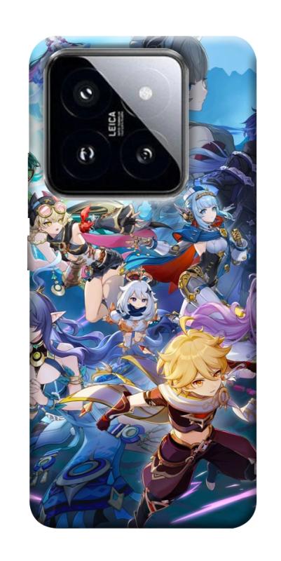 Чохол itsPrint Genshin nod krai для Xiaomi 14 Pro, ігри, купити оптом з доставкою