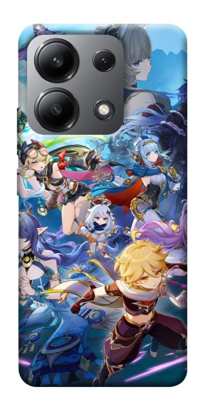 Чохол itsPrint Genshin nod krai для Xiaomi Redmi Note 13 4G, ігри, купити оптом з доставкою