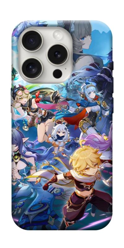 Чохол itsPrint Genshin nod krai для Apple iPhone 16 Pro (6.3"), ігри, купити оптом з доставкою