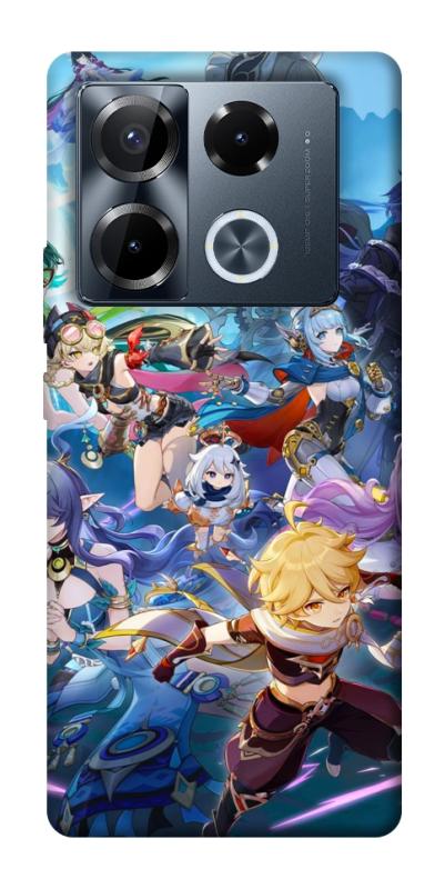 Чохол itsPrint Genshin nod krai для Infinix Note 40 Pro 4G, ігри, купити оптом з доставкою