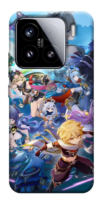 Чехол itsPrint Genshin nod krai для Xiaomi 15, игры, купить оптом с доставкой