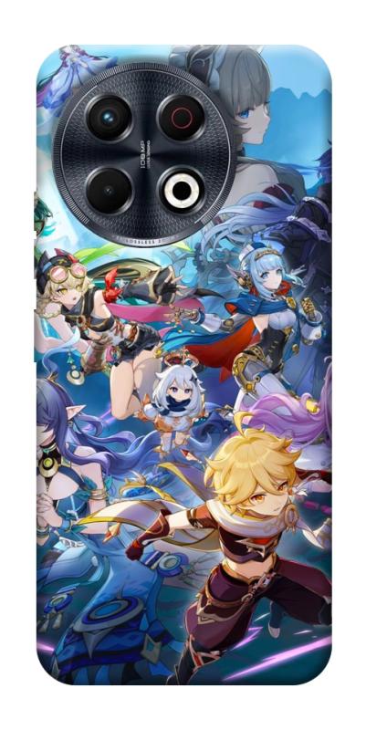 Чохол itsPrint Genshin nod krai для TECNO Spark 30 Pro (KL7), ігри, купити оптом з доставкою