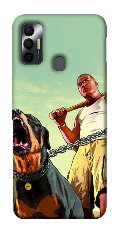 Чохол itsPrint Gta для TECNO Spark 7, ігри, купити оптом з доставкою