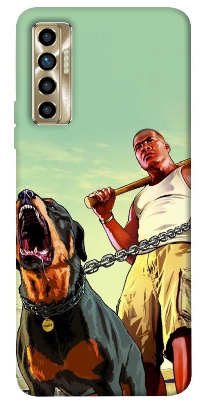 Чехол itsPrint Gta для TECNO Camon 17P, игры, купить оптом с доставкой