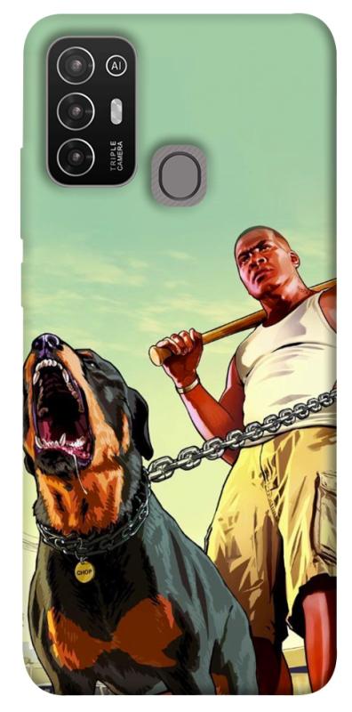 Чехол itsPrint Gta для ZTE Blade A52, игры, купить оптом с доставкой