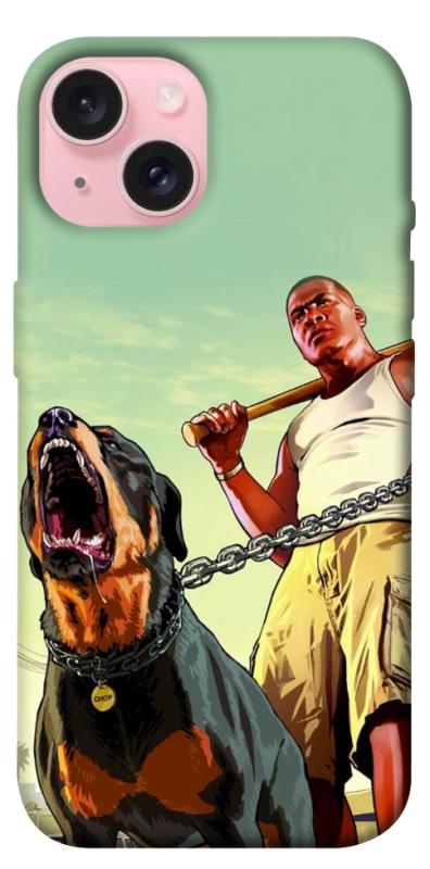 Чехол itsPrint Gta для Apple iPhone 15 (6.1"), игры, купить оптом с доставкой