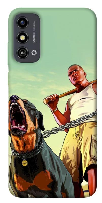 Чохол itsPrint Gta для ZTE Blade A53, ігри, купити оптом з доставкою