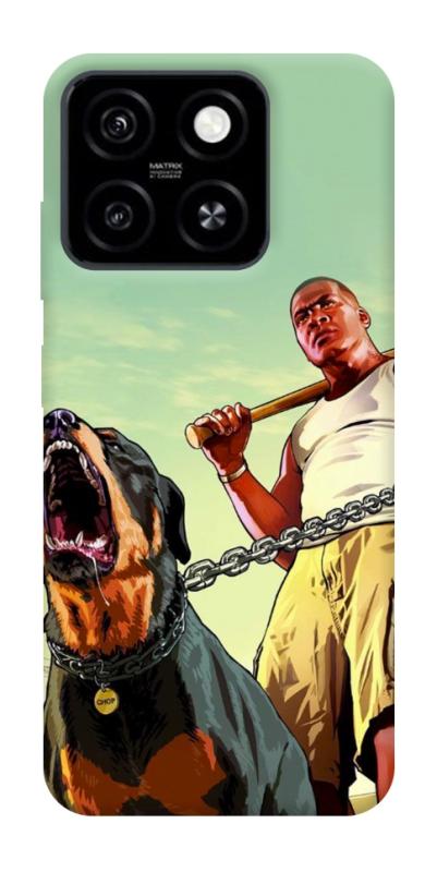 Чехол itsPrint Gta для ZTE Blade A55 4G, игры, купить оптом с доставкой
