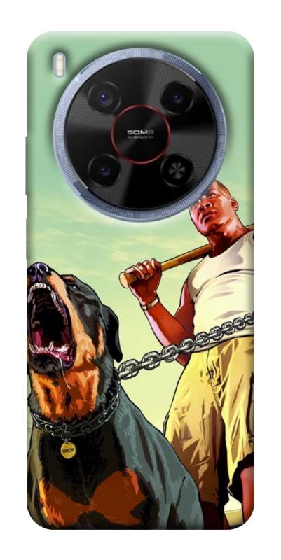 Чехол itsPrint Gta для ZTE Nubia V70 Max, игры, купить оптом с доставкой