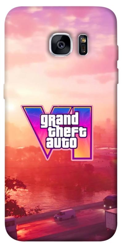 Чехол itsPrint GTA VI Vice City для Samsung G935F Galaxy S7 Edge, игры, купить оптом с доставкой