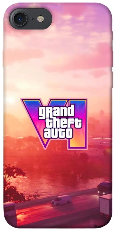 Чохол itsPrint GTA VI Vice City для Apple iPhone 7 / 8 (4.7"), ігри, купити оптом з доставкою