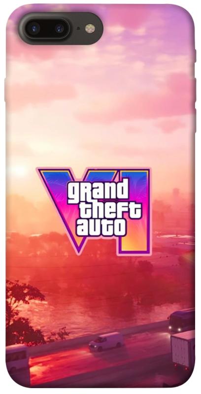 Чохол itsPrint GTA VI Vice City для Apple iPhone 7 plus / 8 plus (5.5"), ігри, купити оптом з доставкою
