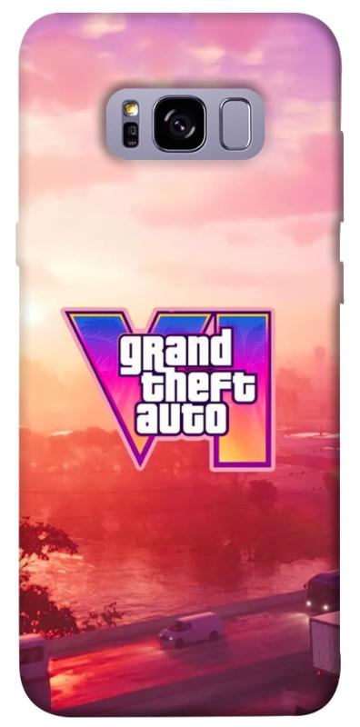 Чохол itsPrint GTA VI Vice City для Samsung G955 Galaxy S8 Plus, ігри, купити оптом з доставкою