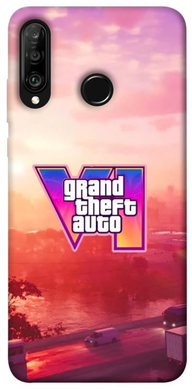 Чохол itsPrint GTA VI Vice City для Huawei P30 lite, ігри, купити оптом з доставкою