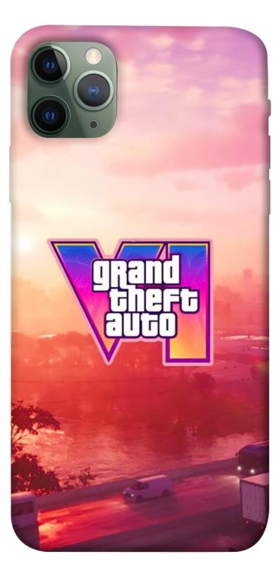 Чехол itsPrint GTA VI Vice City для Apple iPhone 11 Pro Max (6.5"), игры, купить оптом с доставкой