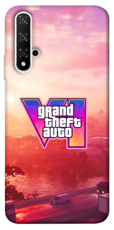 Чохол itsPrint GTA VI Vice City для Huawei Honor 20 / Nova 5T, ігри, купити оптом з доставкою