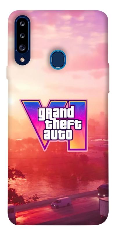 Чохол itsPrint GTA VI Vice City для Samsung Galaxy A20s, ігри, купити оптом з доставкою