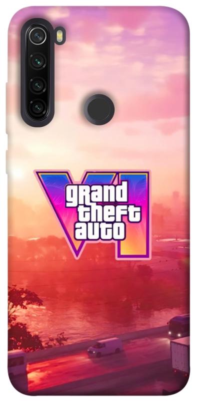 Чохол itsPrint GTA VI Vice City для Xiaomi Redmi Note 8T, ігри, купити оптом з доставкою