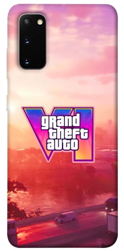 Чохол itsPrint GTA VI Vice City для Samsung Galaxy S20, ігри, купити оптом з доставкою