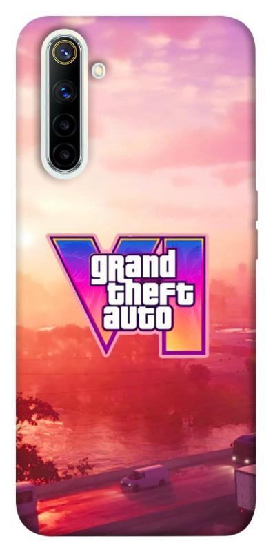 Чехол itsPrint GTA VI Vice City для Realme 6, игры, купить оптом с доставкой