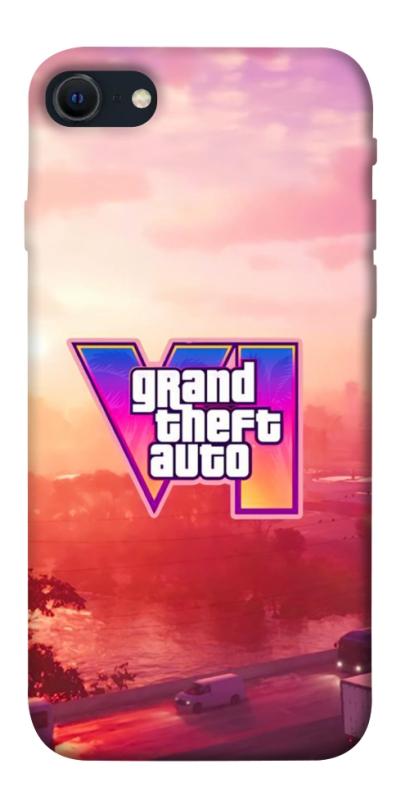 Чохол itsPrint GTA VI Vice City для Apple iPhone SE (2020), ігри, купити оптом з доставкою