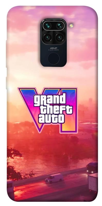 Чохол itsPrint GTA VI Vice City для Xiaomi Redmi Note 9 / Redmi 10X, ігри, купити оптом з доставкою