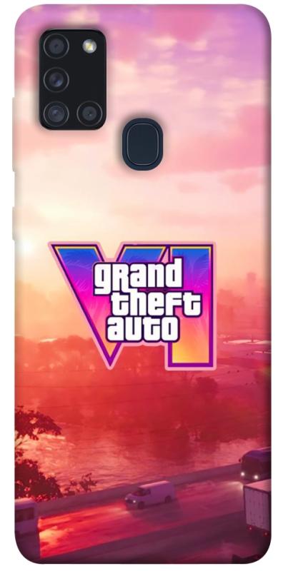 Чехол itsPrint GTA VI Vice City для Samsung Galaxy A21s, игры, купить оптом с доставкой