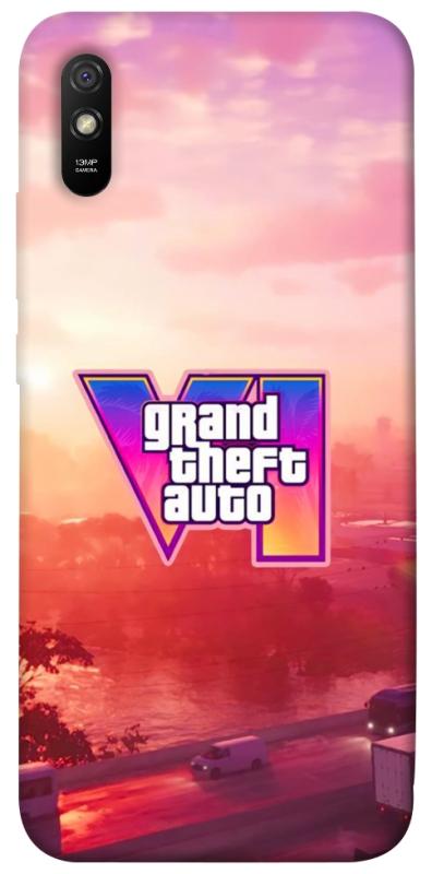 Чехол itsPrint GTA VI Vice City для Xiaomi Redmi 9A, игры, купить оптом с доставкой