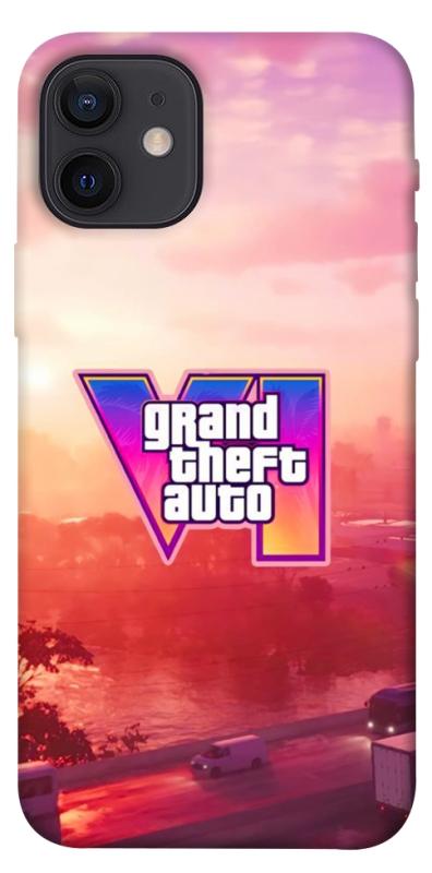 Чохол itsPrint GTA VI Vice City для Apple iPhone 12 Pro (6.1"), ігри, купити оптом з доставкою