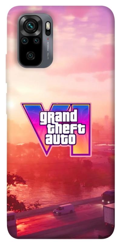 Чехол itsPrint GTA VI Vice City для Xiaomi Redmi Note 10 / Note 10s, игры, купить оптом с доставкой