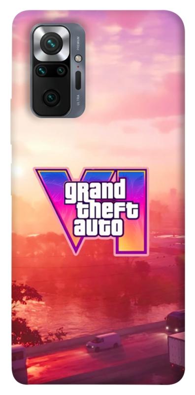 Чохол itsPrint GTA VI Vice City для Xiaomi Redmi Note 10 Pro, ігри, купити оптом з доставкою
