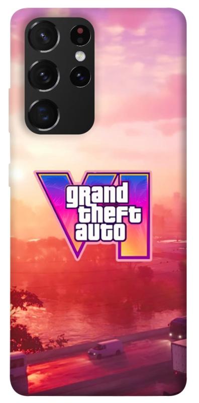 Чохол itsPrint GTA VI Vice City для Samsung Galaxy S21 Ultra, ігри, купити оптом з доставкою