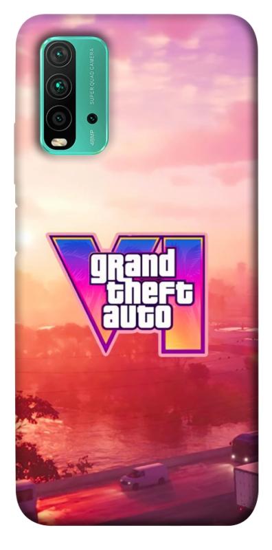 Чехол itsPrint GTA VI Vice City для Xiaomi Redmi Note 9 4G / Redmi 9 Power / Redmi 9T, игры, купить оптом с доставкой