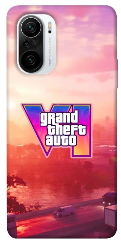 Чохол itsPrint GTA VI Vice City для Xiaomi Redmi K40 / K40 Pro / K40 Pro+ / Poco F3, ігри, купити оптом з доставкою