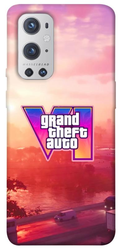 Чохол itsPrint GTA VI Vice City для OnePlus 9 Pro, ігри, купити оптом з доставкою