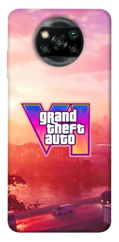 Чехол itsPrint GTA VI Vice City для Xiaomi Poco X3 NFC / Poco X3 Pro, игры, купить оптом с доставкой