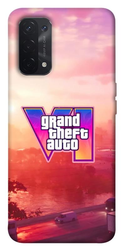 Чохол itsPrint GTA VI Vice City для Oppo A54 4G, ігри, купити оптом з доставкою